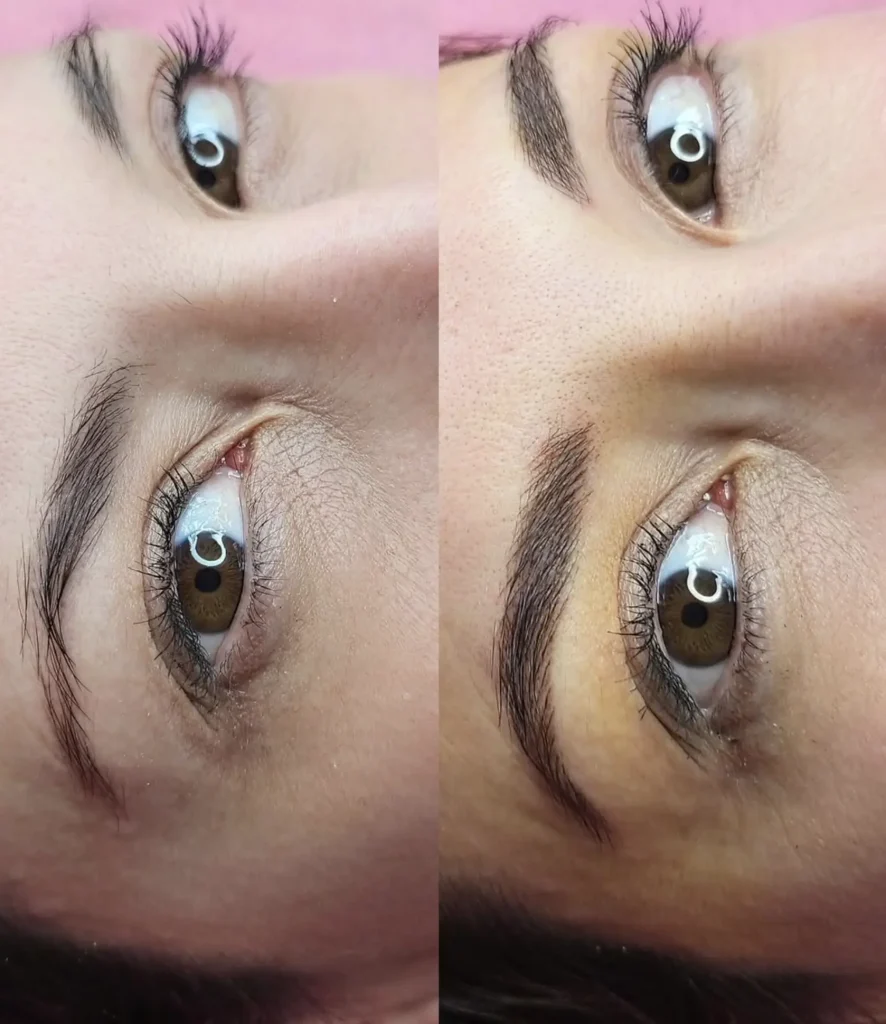 pigment retention after powder brows